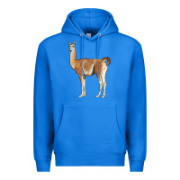 True Royal guanaco llama Premium Hoodie - LillyAllenDesigns