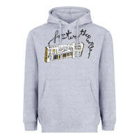 Heather Grey Foster The People Torches Heavyweight Hoodie - linhVisuals