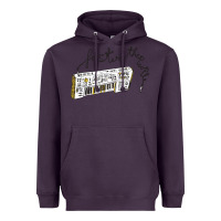 Plum Foster The People Torches Heavyweight Hoodie - linhVisuals