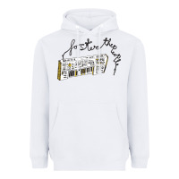 White Foster The People Torches Heavyweight Hoodie - linhVisuals