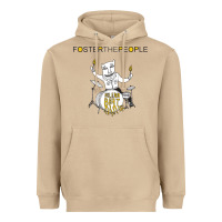 Mushroom Foster The People Helena Beat Heavyweight Hoodie - linhVisuals
