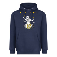Navy Foster The People Helena Beat Heavyweight Hoodie - linhVisuals