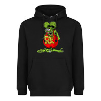 Black rat fink  fk27 Heavyweight Hoodie - linhVisuals