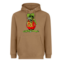 Toasted Coconut rat fink  fk27 Heavyweight Hoodie - linhVisuals