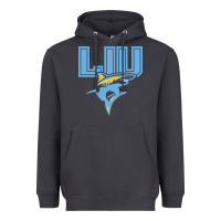 Smoke long island university sharks Heavyweight Hoodie - linhVisuals