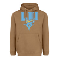 Toasted Coconut long island university sharks Heavyweight Hoodie - linhVisuals