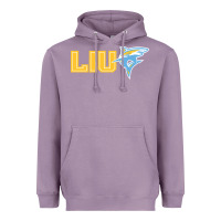 Long Island University Sharks Heavyweight Hoodie | Teevron