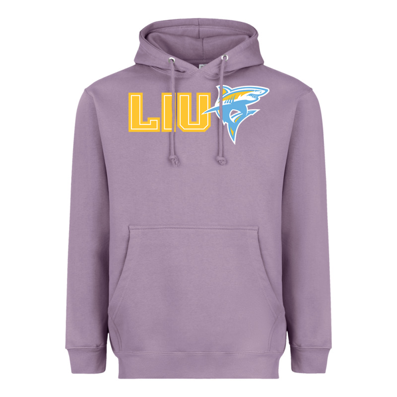 Long Island University Sharks Heavyweight Hoodie by linhVisuals | Teevron