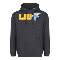 Smoke long island university sharks Heavyweight Hoodie - linhVisuals