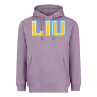 Lavender long island university sharks Heavyweight Hoodie - linhVisuals