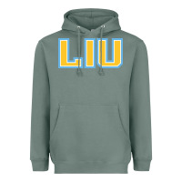 Sage long island university sharks Heavyweight Hoodie - linhVisuals