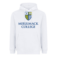 White merrimack warriors Heavyweight Hoodie - linhVisuals