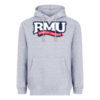 Heather Grey robert morris colonials Heavyweight Hoodie - linhVisuals