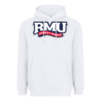 White robert morris colonials Heavyweight Hoodie - linhVisuals