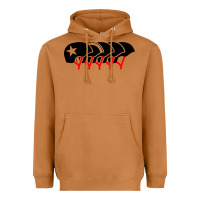 Meerkat roller derby helmets Heavyweight Hoodie - linhVisuals