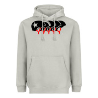 Moon Dust roller derby helmets Heavyweight Hoodie - linhVisuals