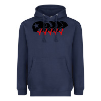 Navy roller derby helmets Heavyweight Hoodie - linhVisuals