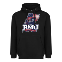 Black robert morris colonials Heavyweight Hoodie - linhVisuals