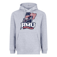 Heather Grey robert morris colonials Heavyweight Hoodie - linhVisuals