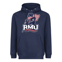 Navy robert morris colonials Heavyweight Hoodie - linhVisuals