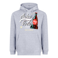 Heather Grey klasicoke Heavyweight Hoodie - linhVisuals