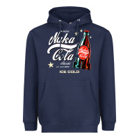 Navy klasicoke Heavyweight Hoodie - linhVisuals