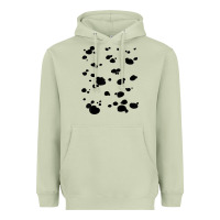 Matcha dalmatian dog pattern funny diy costume t shirt Heavyweight Hoodie - linhVisuals