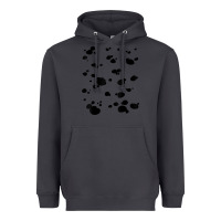 Smoke dalmatian dog pattern funny diy costume t shirt Heavyweight Hoodie - linhVisuals
