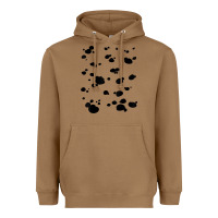 Toasted Coconut dalmatian dog pattern funny diy costume t shirt Heavyweight Hoodie - linhVisuals