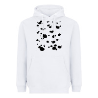 White dalmatian dog pattern funny diy costume t shirt Heavyweight Hoodie - linhVisuals