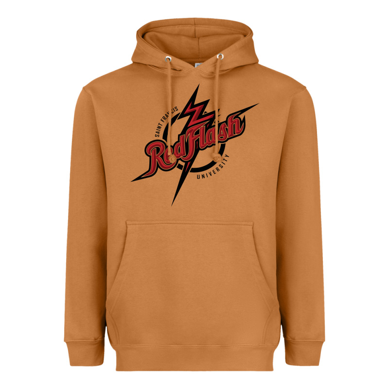 St. Francis (pa) Red Flash Heavyweight Hoodie by linhVisuals | Teevron