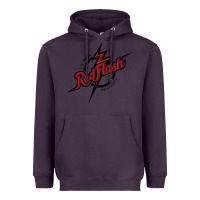 Plum st. francis (pa) red flash Heavyweight Hoodie - linhVisuals