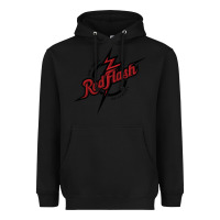 Black st. francis (pa) red flash Heavyweight Hoodie - linhVisuals