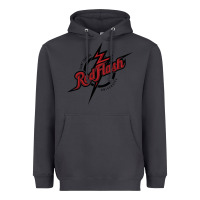Smoke st. francis (pa) red flash Heavyweight Hoodie - linhVisuals