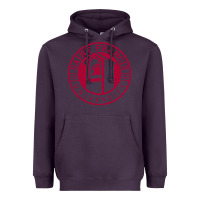 Plum st. francis (pa) red flash Heavyweight Hoodie - linhVisuals
