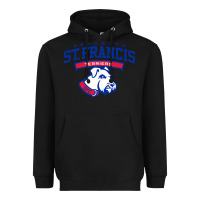 Black st. francis brooklyn terriers Heavyweight Hoodie - linhVisuals