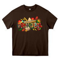 Chocolate Brown cinco de mayo principal Heavy Core Tee - CowGirlArtShop