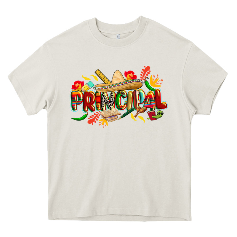 Cinco De Mayo Principal Heavy Core Tee by CowGirlArtShop | Teevron