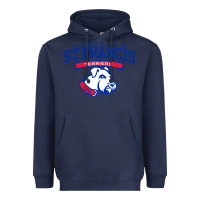 Navy st. francis brooklyn terriers Heavyweight Hoodie - linhVisuals