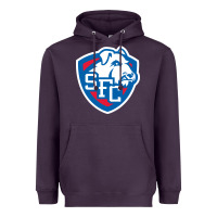 Plum st. francis brooklyn terriers Heavyweight Hoodie - linhVisuals