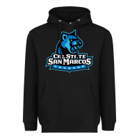 Black The cal state san marcos cougars Heavyweight Hoodie - linhVisuals