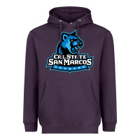 Plum The cal state san marcos cougars Heavyweight Hoodie - linhVisuals