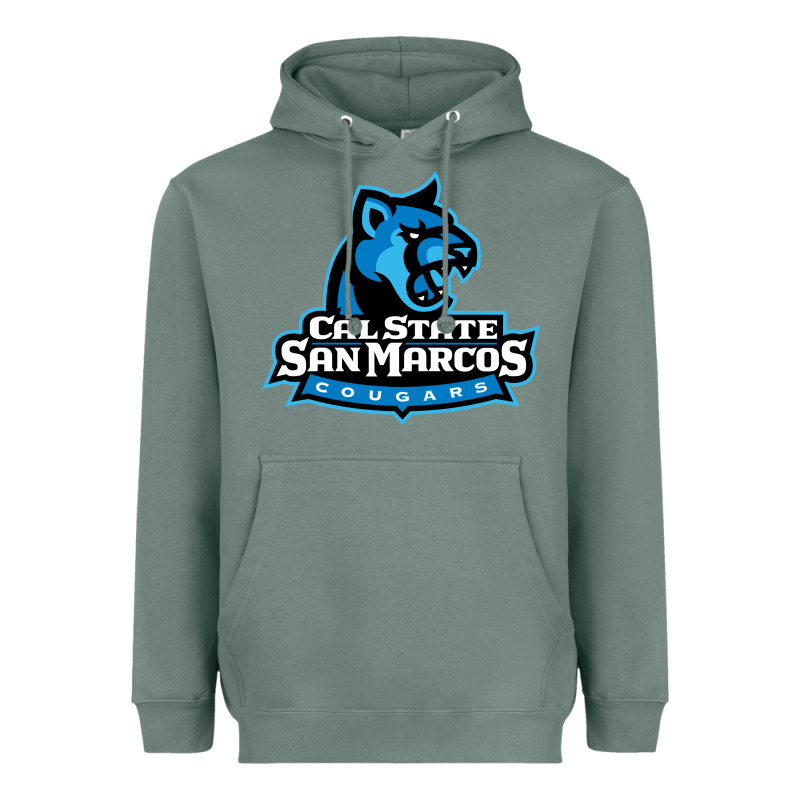 The Cal State San Marcos Cougars Heavyweight Hoodie by linhVisuals | Teevron