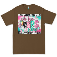 Cacao Oh for peeps sake with cowhide tumbler Easter Day Premium Tee - HowdyJamesFarm