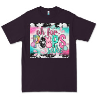 Plum Oh for peeps sake with cowhide tumbler Easter Day Premium Tee - HowdyJamesFarm