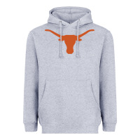 Heather Grey Texas Longhorns Vintage Hoodie Heavyweight Hoodie - linhVisuals