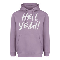 Lavender hell yeah! Heavyweight Hoodie - linhVisuals