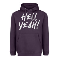 Plum hell yeah! Heavyweight Hoodie - linhVisuals
