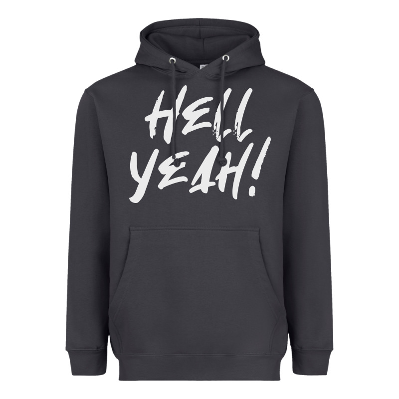 Hell Yeah! Heavyweight Hoodie by linhVisuals | Teevron