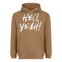 Toasted Coconut hell yeah! Heavyweight Hoodie - linhVisuals